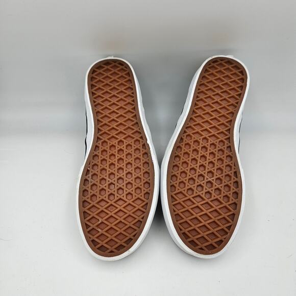 Vans Asher Slip-On Rainbow Checkerboard Unisex Kids Shoes | Youth Size 4 - Picture 7 of 9